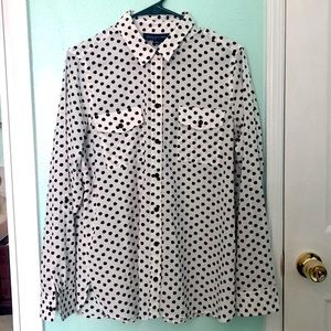 Jones New York Button Up Top